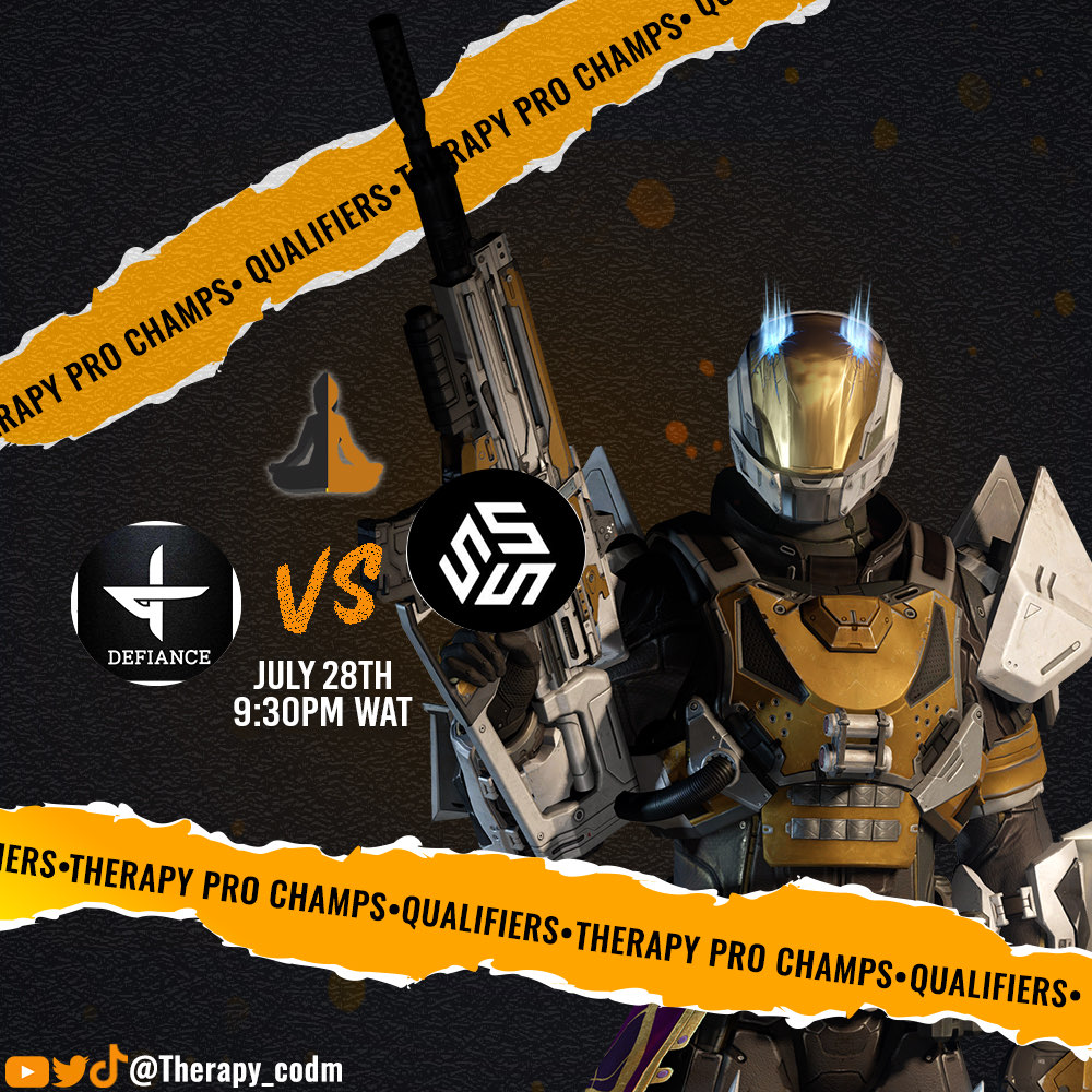 VanityGCodm's tweet photo. Back on the road
You don't want to miss this 9:30pmWAT
#DefianceWin π #CoDMobile https://t.co/sz2bfKgeA5