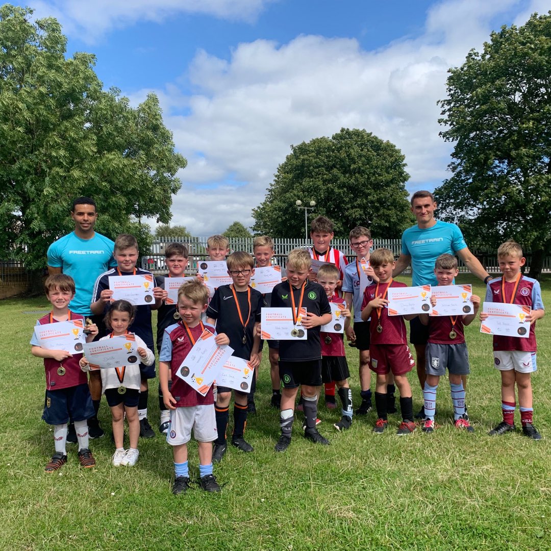 FFCoaching2's tweet photo. A fantastic first week of football here at Front Foot Coaching! ⚽️

Everyone had a great time and didn’t stop smiling 🤩

We can’t wait to do it all again next week! 

🚨 Monday - Thursday. 9am - 3pm. Spaces are filling up fast so don’t miss out! 🚨

#summercamp #week1 #football https://t.co/RTXP2uUZPU