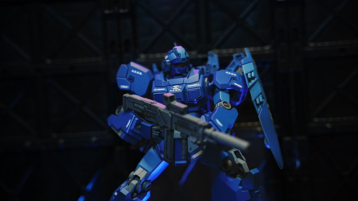 chiba1102's tweet photo. RGM-96X JESTA 完成しました！！！

めっちゃかっこいいです(｀✧∀✧´)👍

アニメより青強めに仕上げて見まし
た૮( ̳ т ̫ т ̳ )ა

今度少し汚しをしてみます！

#ジオラマ #ガンプラ #ガンプラ好きと繋がりたい https://t.co/vx9GVVY7PI