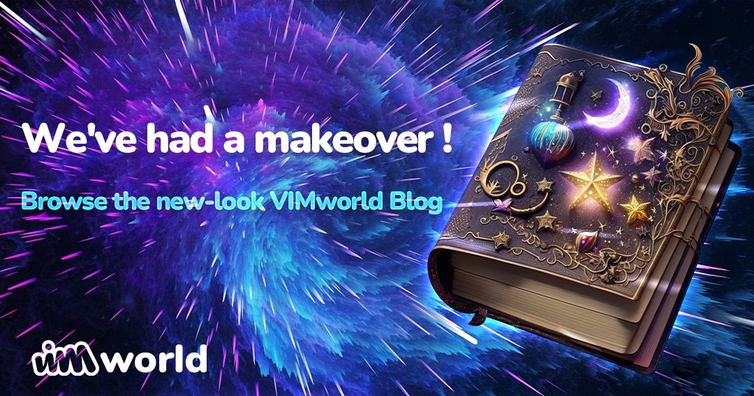 VIMworldGlobal's tweet photo. The VIMworld blog has been renovated!

- New section for VIMworld coverage in external press 'VIMworld in the News' 📰

- Easier to navigate older blog posts 🔄

Check out our blog today, for the latest juice from VIMworld and @Nufinetes:
https://t.co/EkLw13Nbx1

#VIMnews https://t.co/YQXMK569AA
