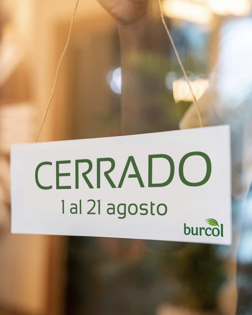 Aviso Importante
Estimados clientes de Burcol,
Les informamos que desde el 1 al 21 de agosto, nuestra tienda física estará cerrada por vacaciones.
Sigue Comprando con Nosotros en burcol.es o en nuestro almacén de Guadalajara. Tel.: 949208119 / 
655734408 (WhatsApp)