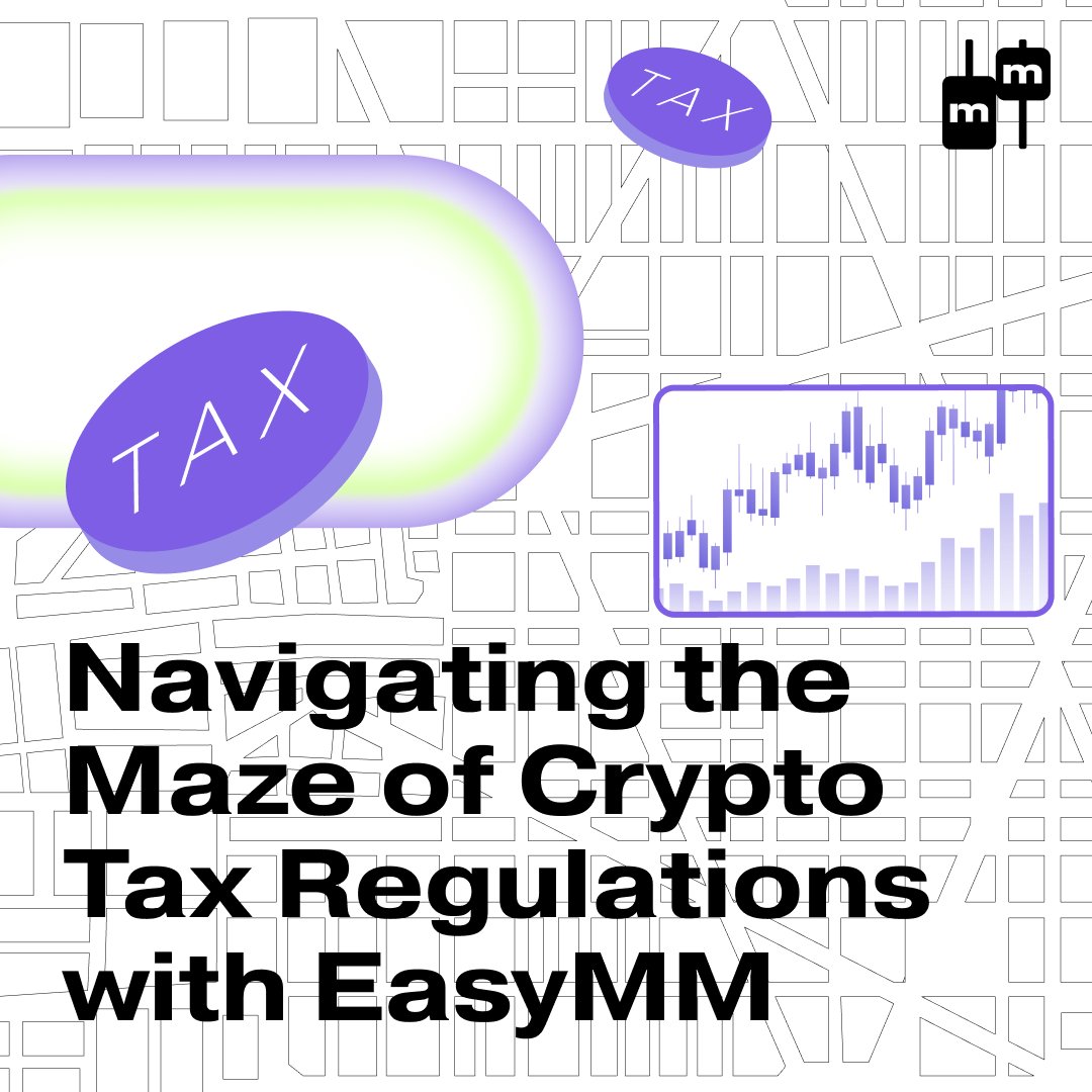 EasyMM_official's tweet photo. Crypto tax regulations can be a maze. But at #EasyMM, we're your trusted guide. We understand global compliance, monitor regulatory changes, and educate our clients.

Learn more at https://t.co/Cjq2zG2zxV👈 https://t.co/uii8L9hTWp