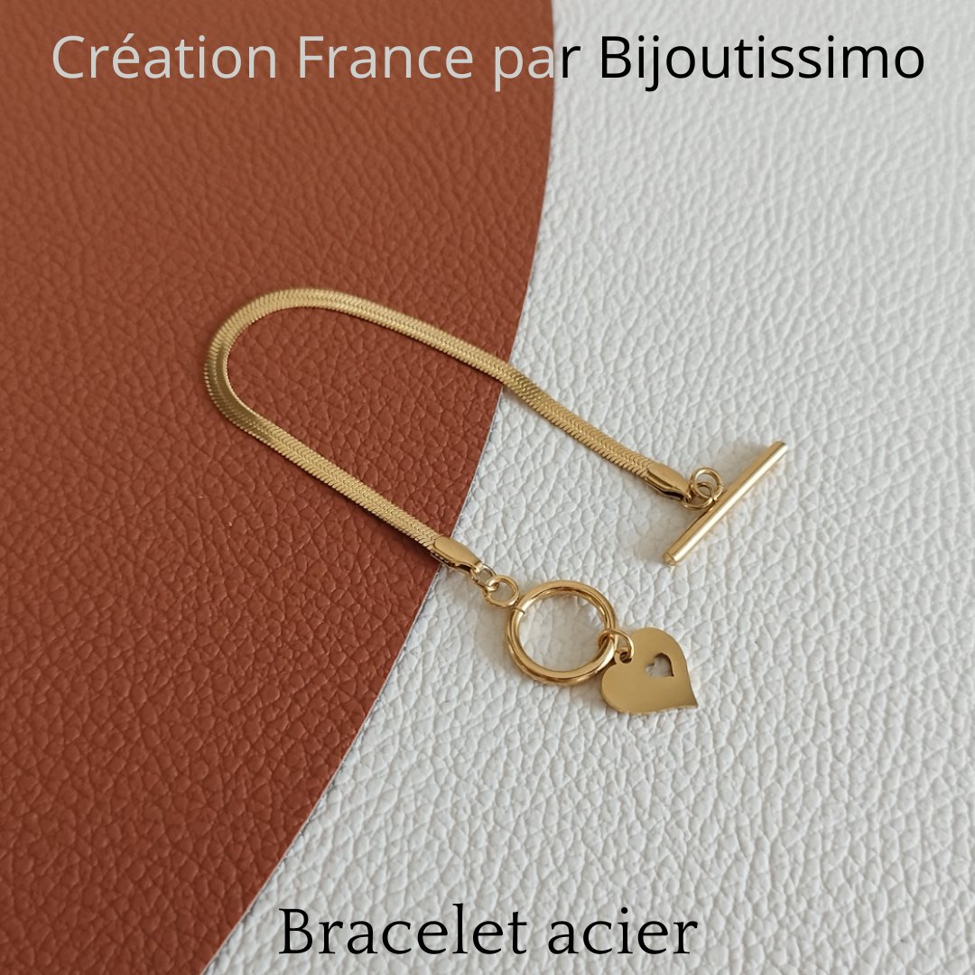 Bijoutissimo's tweet photo. Haute qualité pour ces bracelets en acier inoxydable. Chaine serpent plate avec fermoir bâtonnet, et pendentif cœur. Fabriqués en France par Bijoutissimo.
Bijoutissimo, c'est la garantie d'un bijou durable.
#bijoutissimo #bijouacier #bijouxacier #bijouxfemme #bijouxcreation https://t.co/b6NDiODGE2