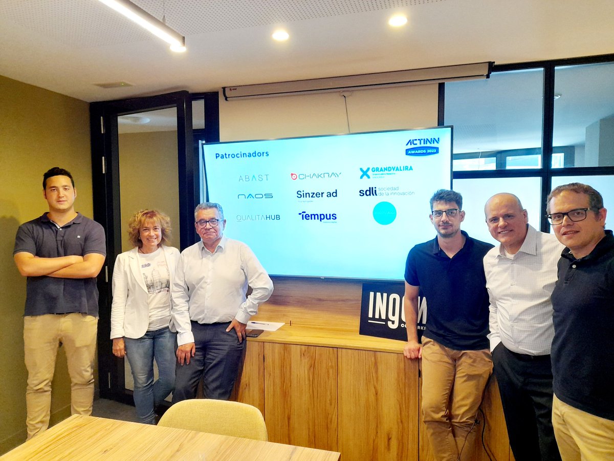 🏆 ACTINN AWARDS 2023 - Presentació dels permis al projecte més innovador d'Andorra.

👉 El passat 26 de juliol es va presentar als socis del clúster i a la societat andorrana la quarta edició d'aquest premis en que emprenedors i startups es poden inscriure fins al dia 11/10/23.