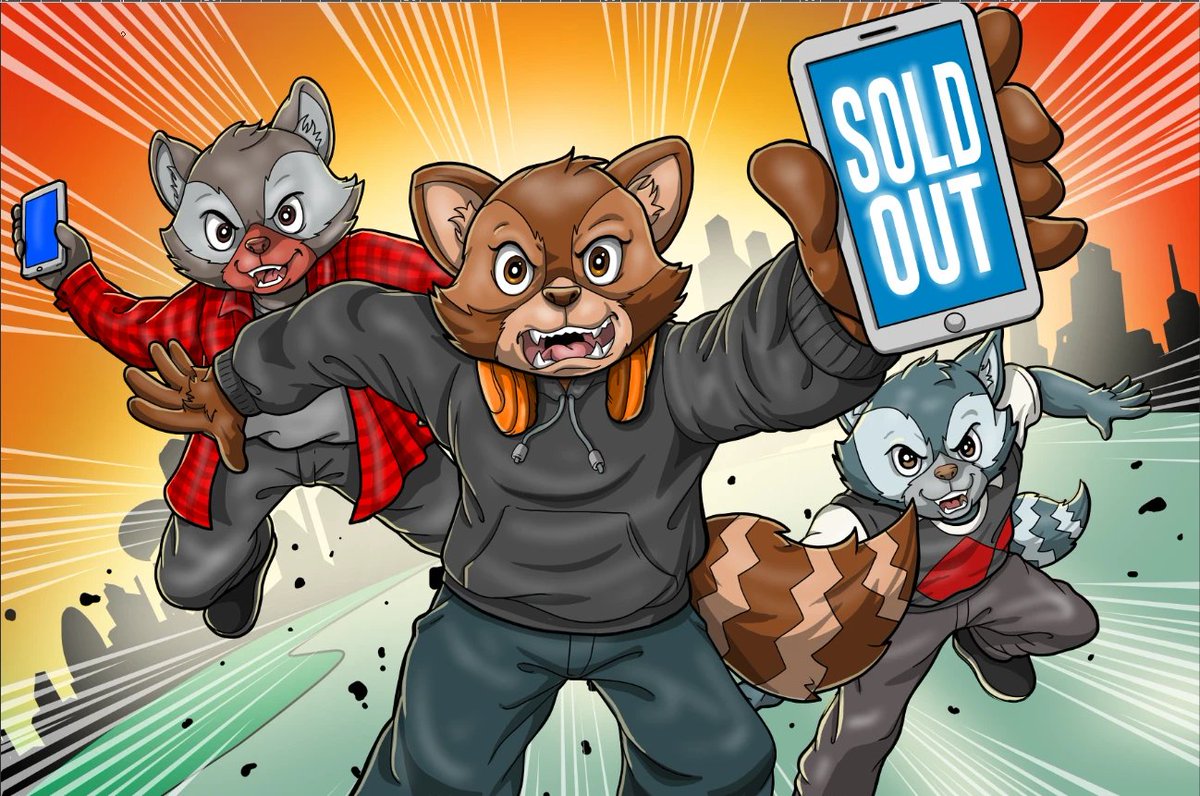 FastFrogStudio's tweet photo. 🥳OFFICIALLY SOLD OUT!🥳

The Tribe has shown its power as a community!

Thank you to everyone who has supported us… this is just the beginning!

Welcome to the Tribe! https://t.co/DGlkR9URyj