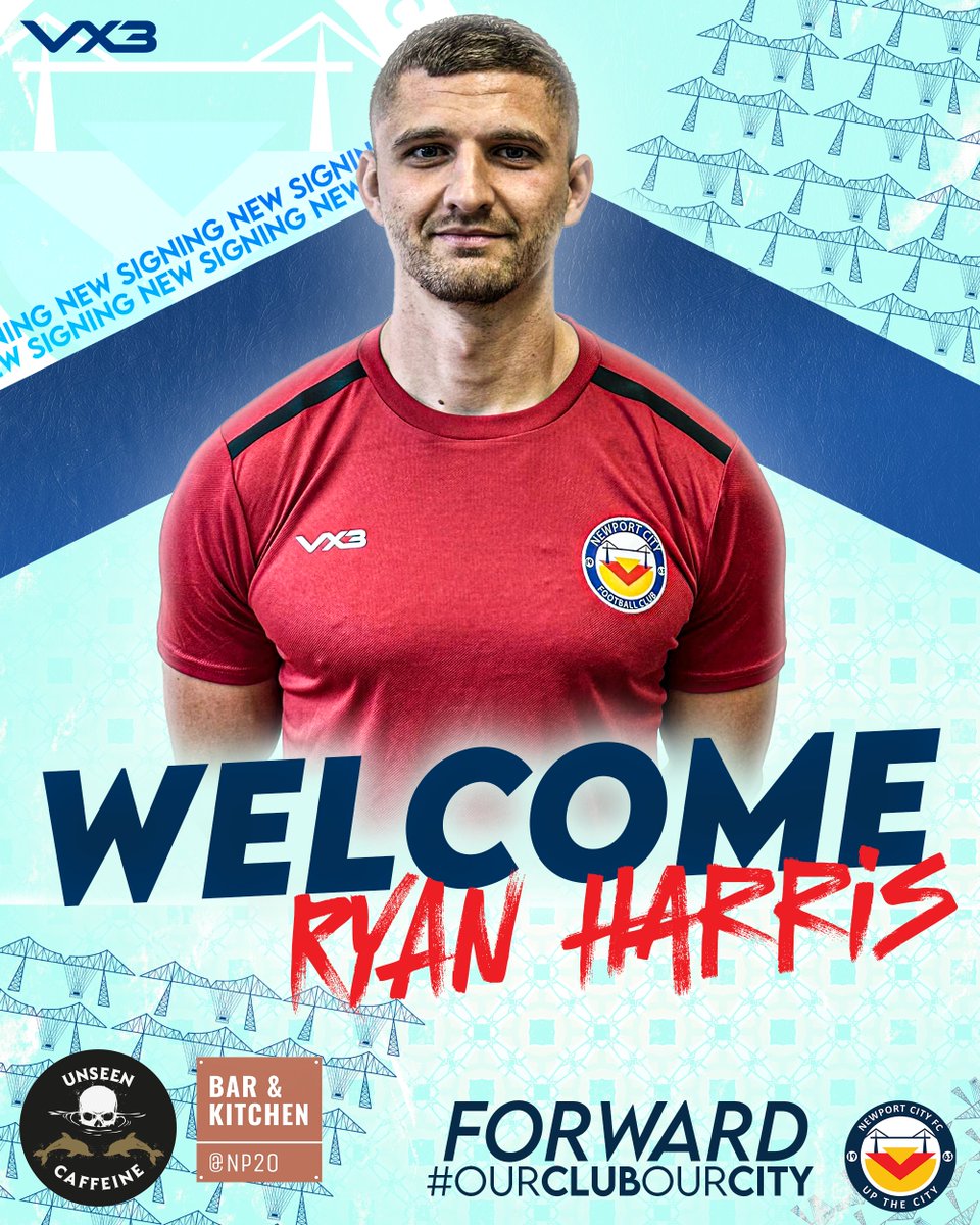 NewportCity_FC's tweet photo. 𝐎𝐧𝐞 𝐇𝐚𝐫𝐫𝐢𝐬 𝐰𝐚𝐬 𝐍𝐨𝐭 𝐄𝐧𝐨𝐮𝐠𝐡

Newport City are delighted to announce the return of @RyanHarris019 from @LlantwitMajorFC for 2023/24!

#OurClubOurCity 🔵 https://t.co/H0E9I2mmcv