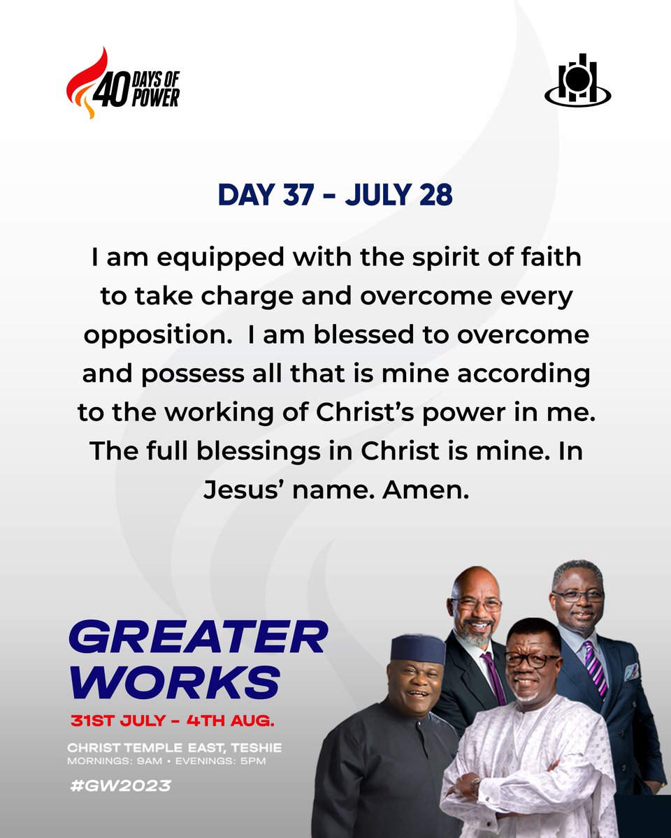 TriumphIcgc's tweet photo. DAY 37 #40DAYSOFPOWER #GW2023 #IGNITEYOUTHANDTEENS #CHILDRENSERVICE #WEAREICGC https://t.co/HVOQkdODJQ