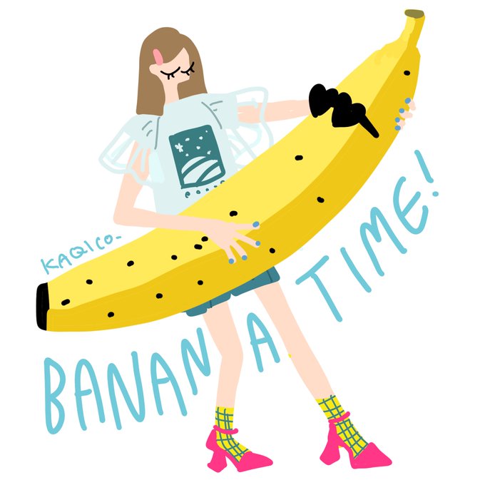 「banana brown hair」 illustration images(Latest)