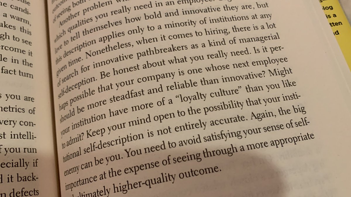 “Talent” p.147. 
Most of us probably just dress our own assumptions as honesty.