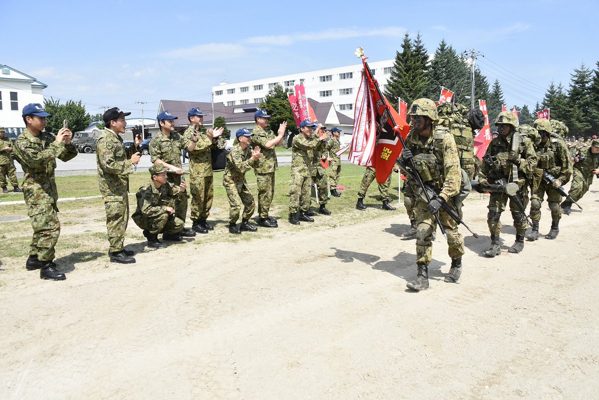 第27普通科連隊 から #レンジャー 教育に参加していた隊員は、すべて