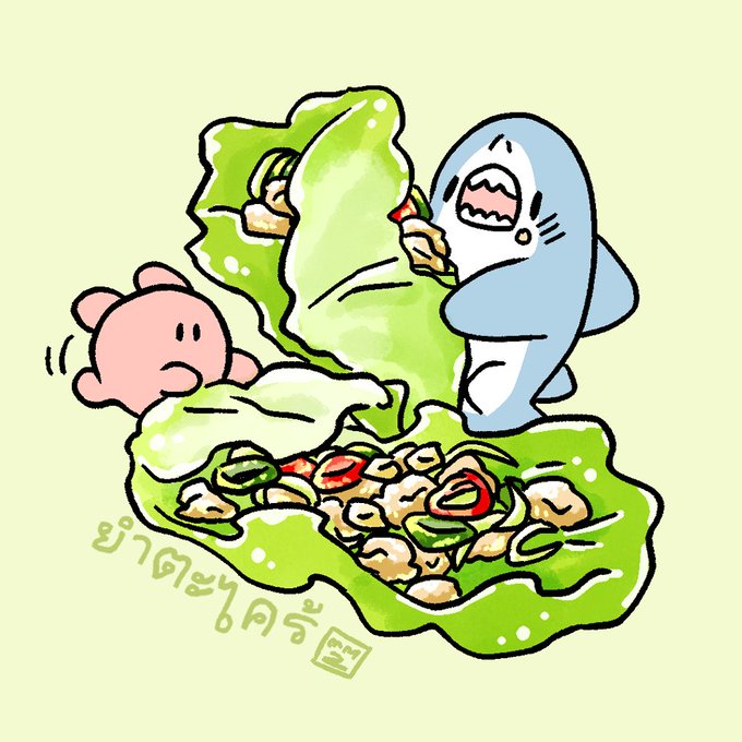 「food focus shark」 illustration images(Latest)