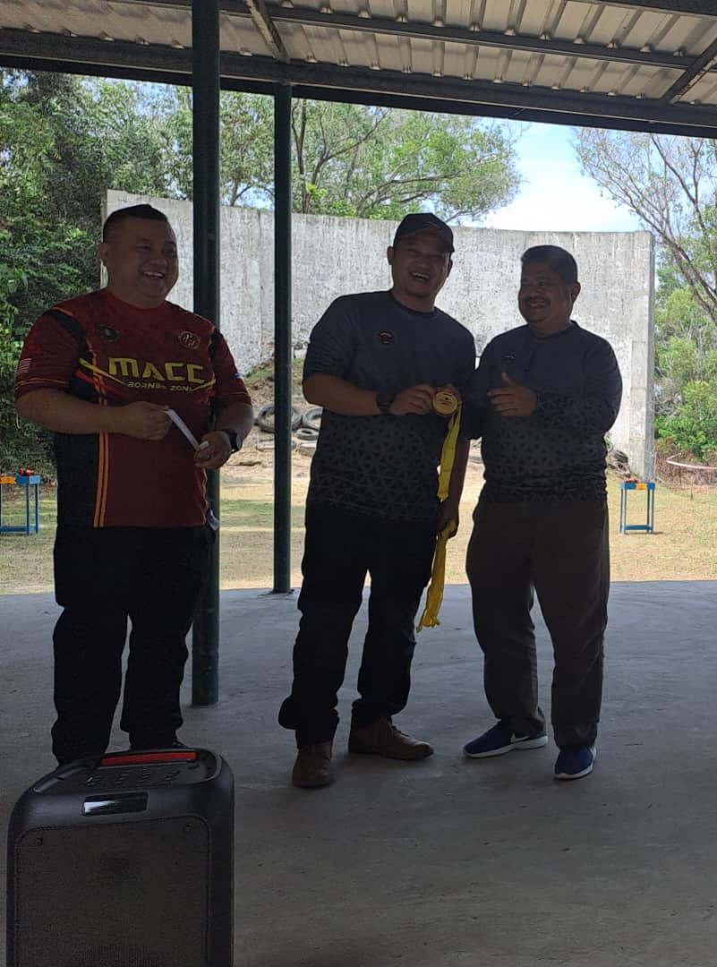 28hb Julai 2023 Labuan, Gerak Mesra Basmi Rasuah SPRM Bersama Ketua Jabatan WP Labuan. - Johan Berkumpulan Menembak (JKR WP Labuan Bersama Agensi)