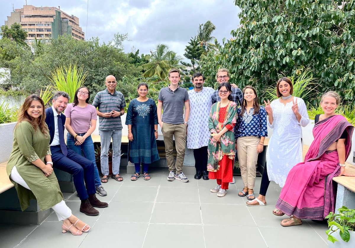 swissnexindia's tweet image. Meet the new #interns from #Switzerland who are in #Bengaluru as part of our ‘India Industry #Internships’ programme. Lucien Adam from @bfh_hesb is here to intern at Pors and Rao Studio. Sven Becker from @EPFL_en will intern at @systemantics_in.
More: linkedin.com/feed/update/ur…