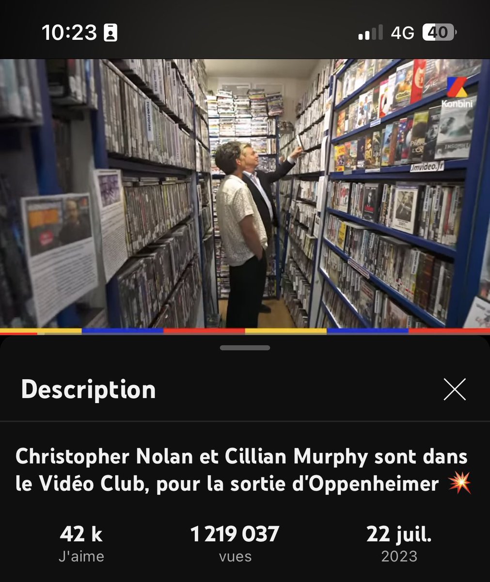 ArthurCios's tweet photo. Ça peut paraître bête, mais à l’heure où l’on donne de plus en plus de longs créneaux à des médias influenceurs, voir que le Vidéo Club de Nolan et Murphy fait autant de vues que l’interview chez Hugo Décrypte postée une semaine plus tôt m’enchante pas mal… https://t.co/YjcV3e3J92