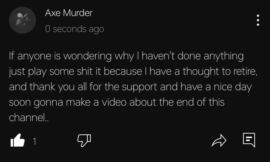 Axe Murder tweet media