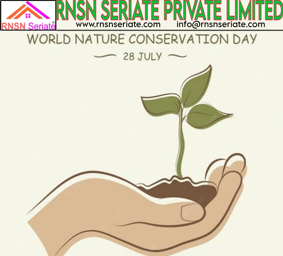PoojaDew_RNSN's tweet photo. #HAPPY_WORLD_NATURE_CONSERVATION__DAY_2023

"Small actions today can create significant impacts tomorrow. On this World Nature Conservation Day, let's take a step towards a greener and healthier world for all living beings."

🌐: https://t.co/NsP5bqtOjM

#Happy #World #Nature https://t.co/ExKYSDaRZl