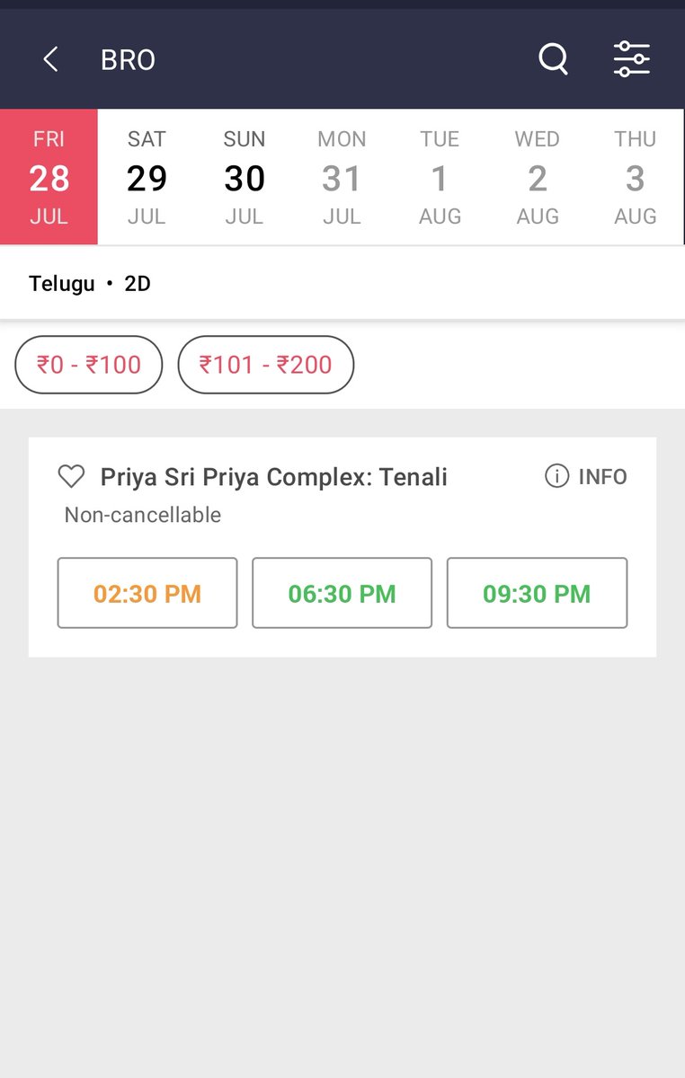 marchipoyanuu's tweet photo. 0/7 noon shows fulled in tenali
#BroTheAvathar #GoGreenBRO 💚 https://t.co/ztluc60XFE