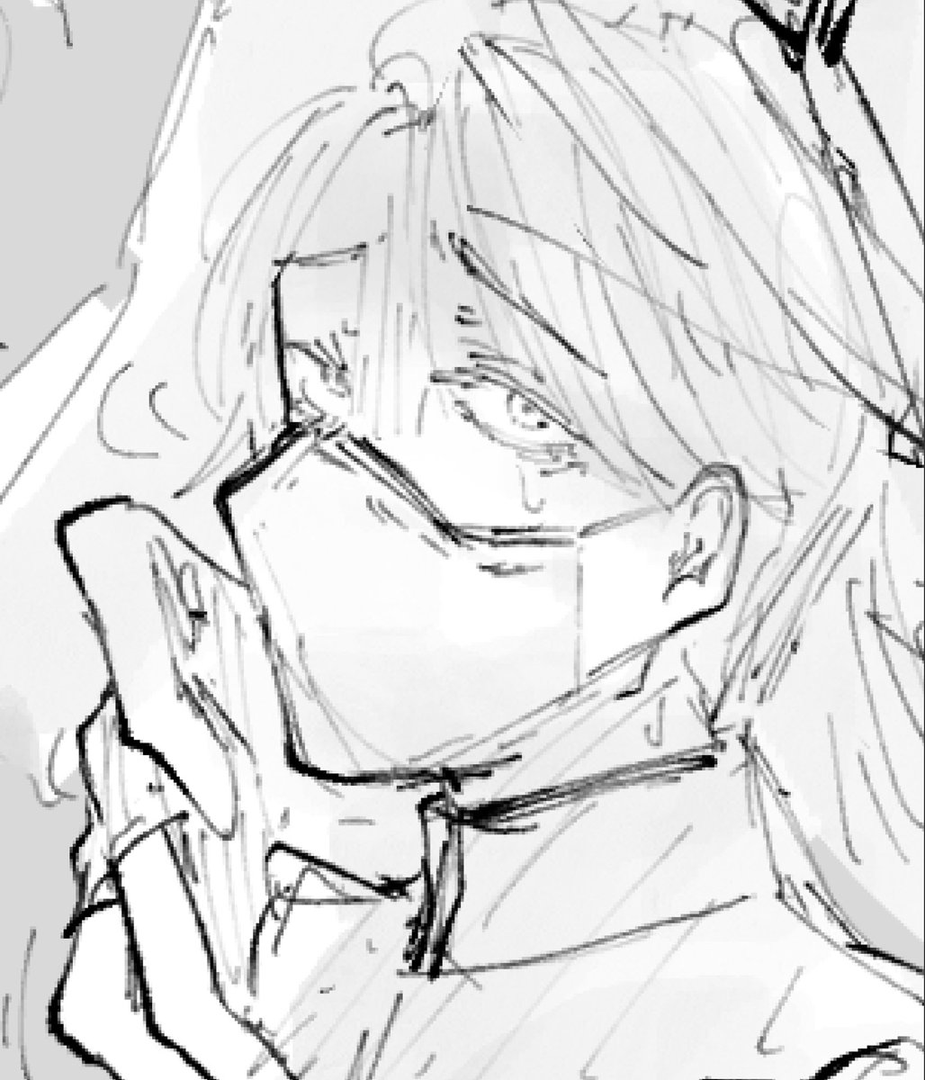 こういう顔あんまり描いてない気がする