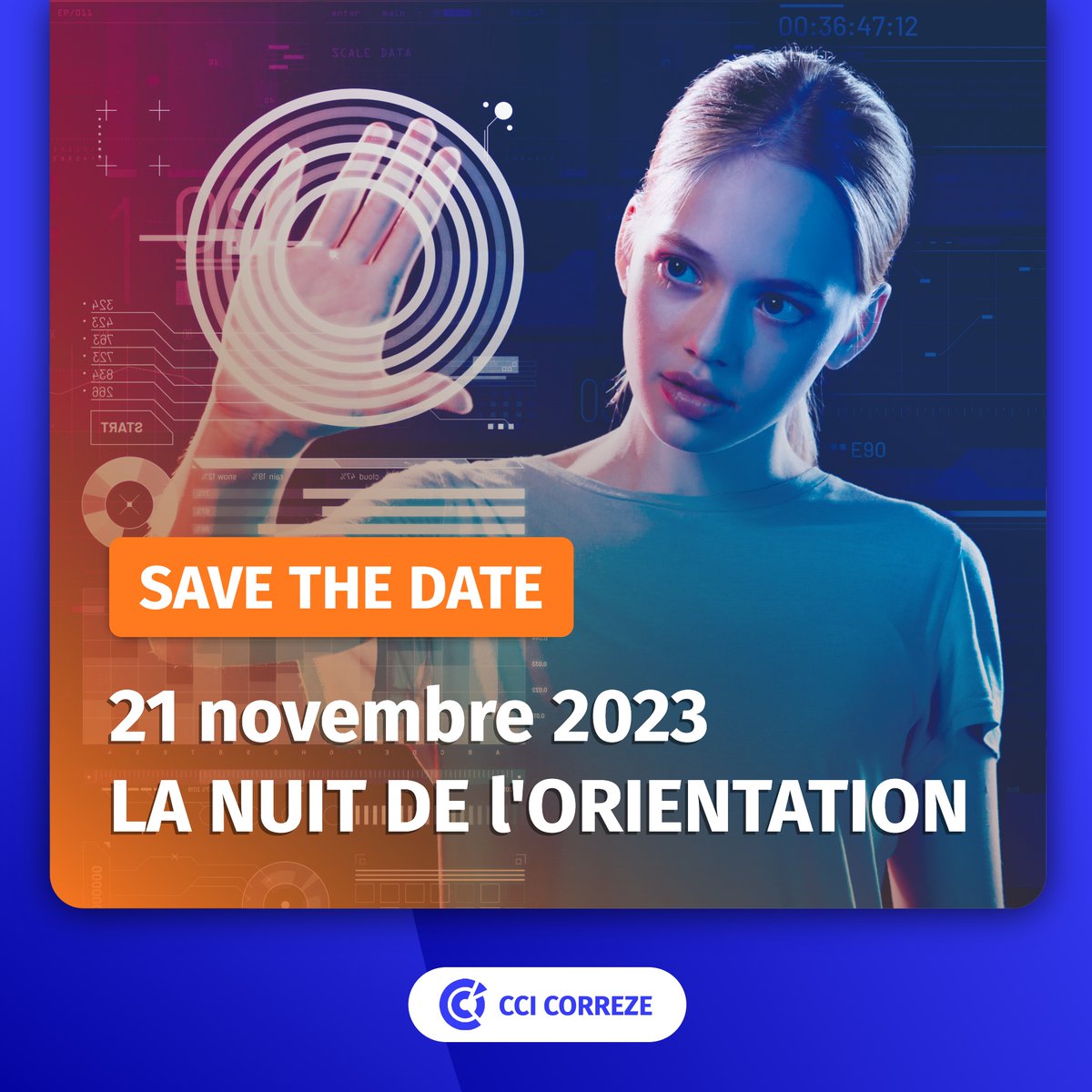 [SAVE THE DATE : NUIT DE L’ORIENTATION 2023]

✅ Vous êtes collégiens, lycéens, étudiants ? Parents, vous vous interrogez sur l'avenir professionnel de vos enfants ?

✅ Une soirée à na pas manquer pour trouver sa voie sans stress !

🔸 En savoir plus : lnkd.in/eAzcJ_nR
