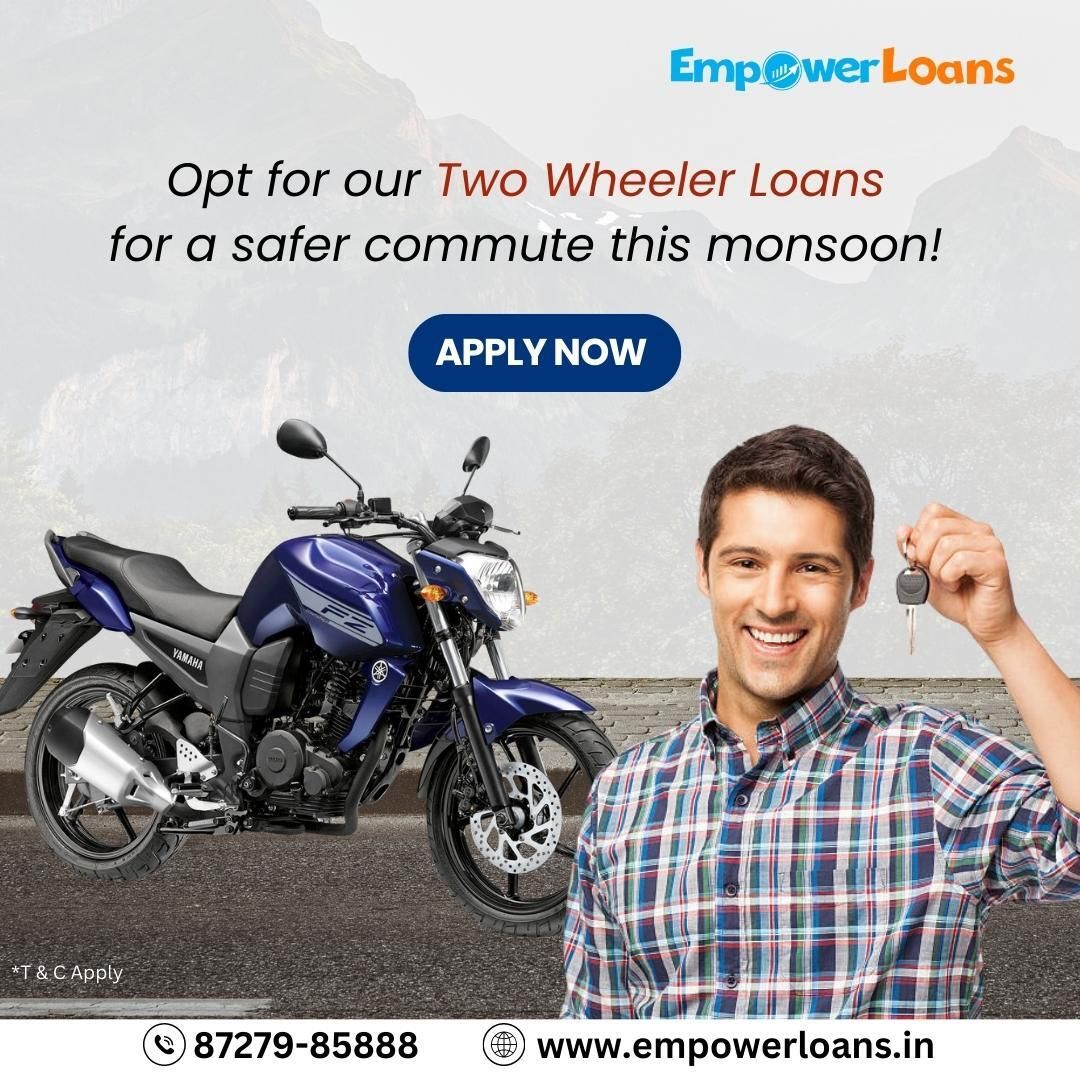 empowerloans's tweet photo. 𝐑𝐞𝐚𝐝𝐲 𝐭𝐨 𝐨𝐰𝐧 𝐲𝐨𝐮𝐫 𝐝𝐫𝐞𝐚𝐦 𝐛𝐢𝐤𝐞? 𝐎𝐮𝐫 𝐟𝐥𝐞𝐱𝐢𝐛𝐥𝐞 𝐭𝐰𝐨-𝐰𝐡𝐞𝐞𝐥𝐞𝐫 𝐥𝐨𝐚𝐧𝐬 𝐰𝐢𝐥𝐥 𝐩𝐮𝐭 𝐲𝐨𝐮 𝐢𝐧 𝐭𝐡𝐞 𝐝𝐫𝐢𝐯𝐞𝐫'𝐬 𝐬𝐞𝐚𝐭. 🏍️
.
.
#twowheeler #twowheelerloanonline #TwoWheelerLoan #empowerloans #applyhere #ElvishTheBoss https://t.co/Fv6daDxIph