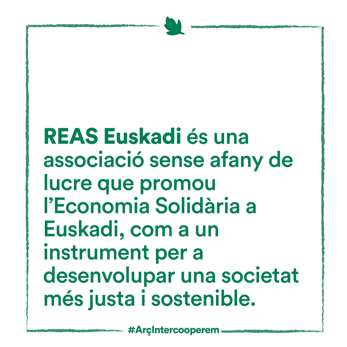 arc_coop's tweet photo. 🤩 Ens encanta #intercooperar amb entitats d'arreu, també d'Euskadi, com @reaseuskadi. L'impuls i impacte dels valors de l'#ESS arriben lluny!
Amb REAS Euskadi intercooperem i perseguim objectius comuns 💫
#Intercooperació #ArçIntercooperem
#AssegurancesÈtiques #FinancesÈtiques https://t.co/GlnRcokKGM