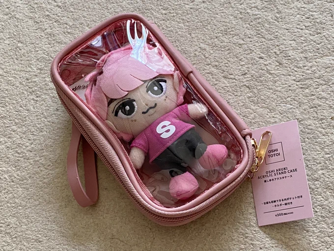 スリコ、オンラインで購入した推し色グッズが届きましたこのピンクかわいー!うっかりアクスタケースをふたつ買っちゃってたけど笑、ぬいとアクスタ用にしよっとぬいピッタリSnow Manに出会うまで、まさかうちわケースを買う未来が自分にあると思わなんだ。推し活たのしい 