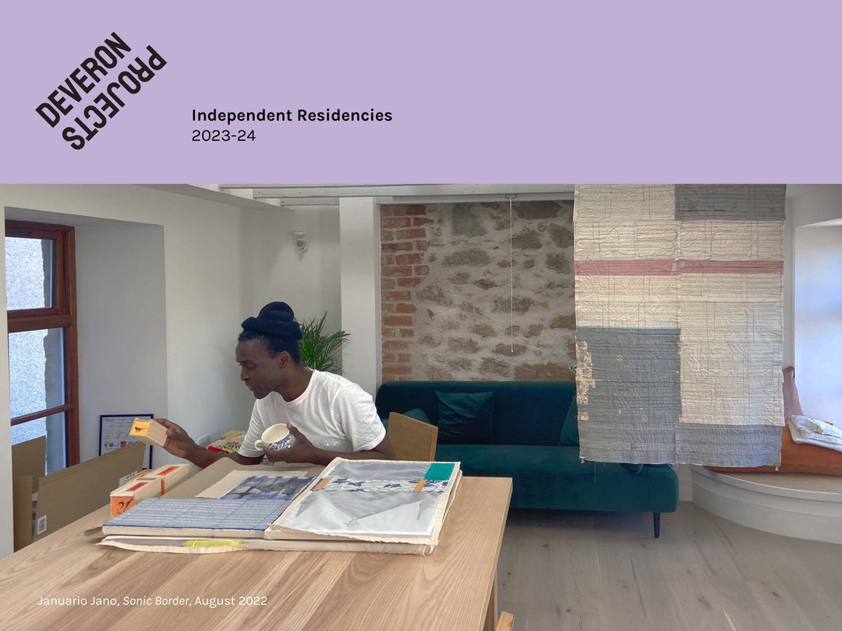 DeveronProjects's tweet photo. + Open Call: Independent Residencies +

Independent Residencies take place in our new, artists' accommodation and studio in Huntly, aimed at artists &amp; creative practitioners with their own funding, looking for time, space and support for R&amp;D. More info: 

https://t.co/EGhMP3wBzW https://t.co/eCZyPlipVv