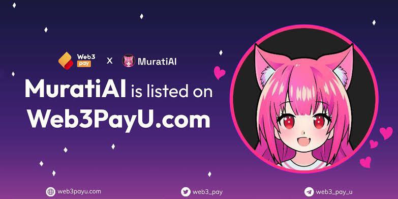 💥 Airdrop - MuratiAI ✅

🏆 Rewards: 4,000,000 worth of $MURATIAI

🎯 Presents Ratings: ⭐⭐⭐⭐⭐

☀️ Go To The: t.me/MuratiAIAirdro…

⚙️ How to Join?
♦️ Submit your Bep20 BSC Address
♦️ Make sure to complete all tasks to receive rewards.

🔚 End Date : 8 August 2023