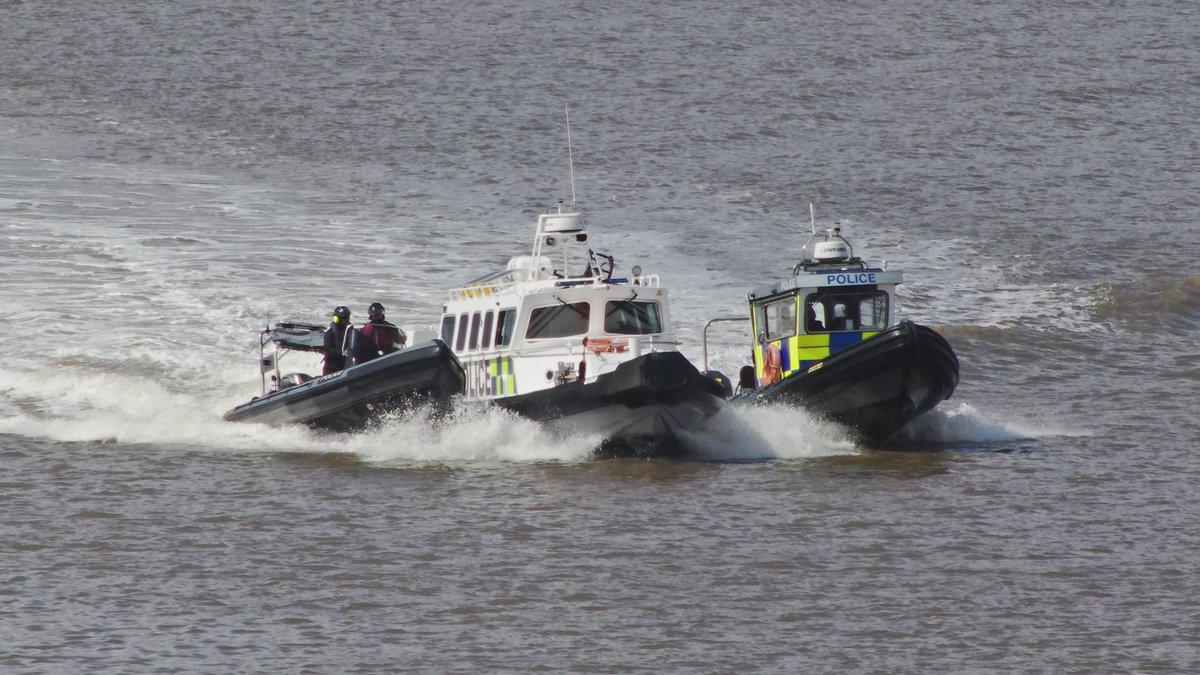 HPMarineProtect's tweet photo. This week we had the rare opportunity to deploy all 3 vessels, Humber Responder, Humber Protector and Humber Defender on the water, looking at activity around the ports and marinas in Hull. https://t.co/BZ05LUG8NT