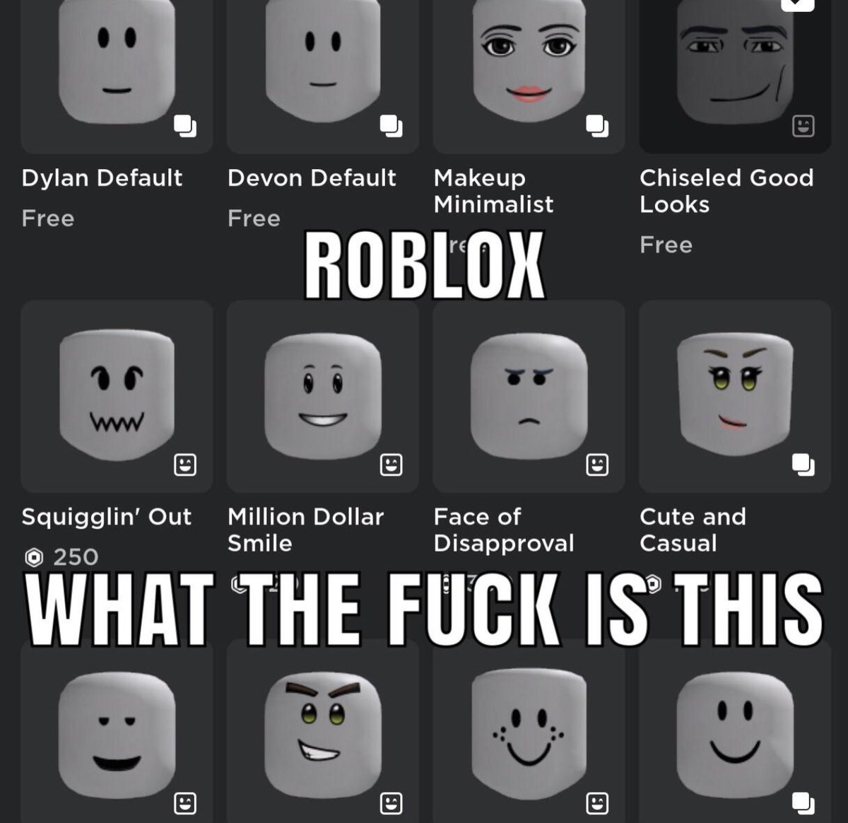 3 face - Roblox