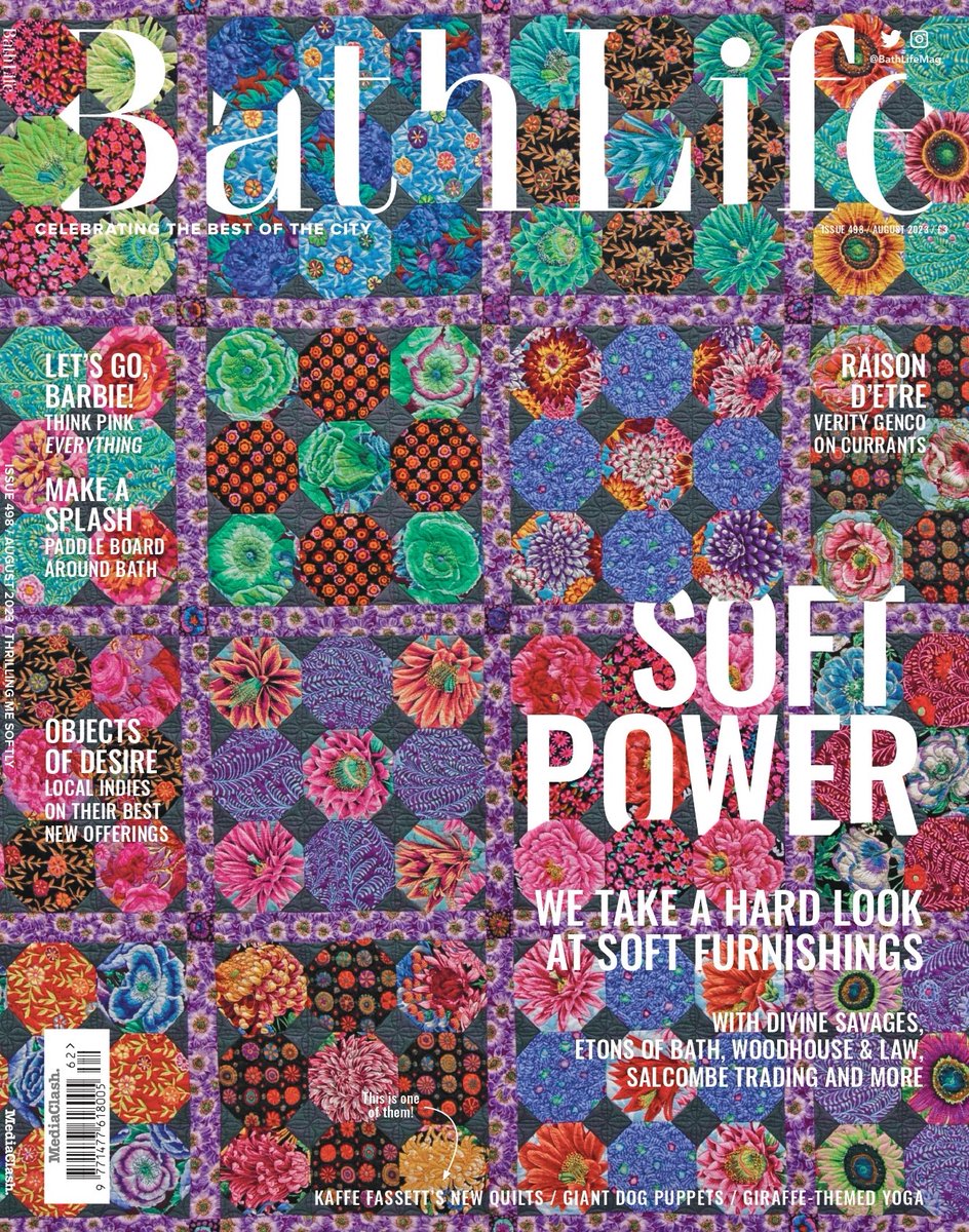 BathLifeMag's tweet photo. Happy #NewIssueFriday! This month’s issue is filled with plenty of scrummy delights, from festival foods and the ‘currant’ foodie trends, all the way through to making a splash and the city-fave indie stores 🍒✨

https://t.co/aXhFLc3MTc

Cover: @trevgilham https://t.co/wcSPEpamNU