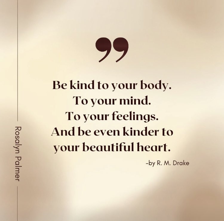 Self care is the least selfish care you can give 
#selfcare #rtt #fridaymorning 

linkedin.com/posts/rosalynp…