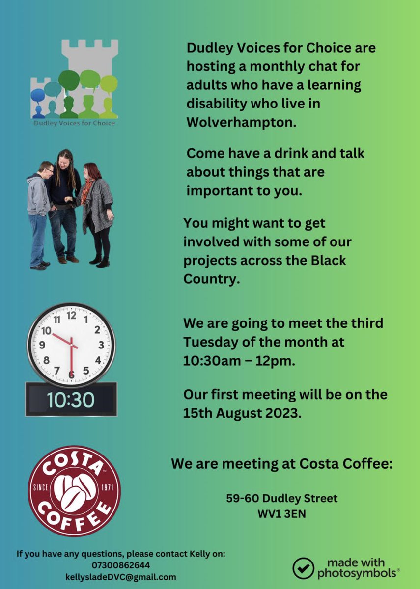 Dudley Voices for Choice Self Advocacy tweet media