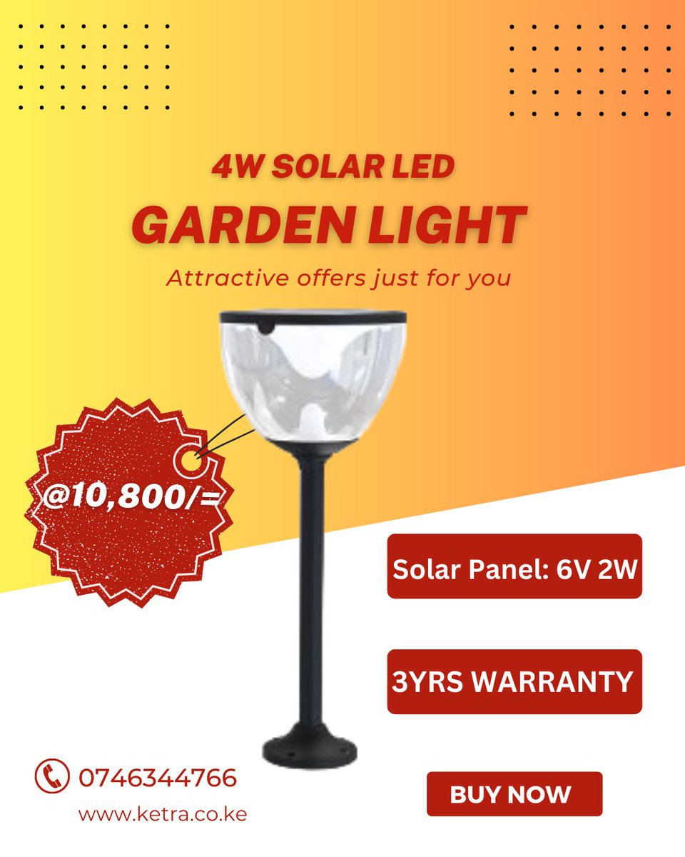 ketrapower's tweet photo. These solar lights bloom with the setting sun!

CALL US ON 0746344766

#solarpower #solarenergy#renewableenergy#gogreen #cleanenergy #sustainability#solarpanels

#HELB #Worldcoin #Airtel #DDoS https://t.co/3xoLp5kGZv