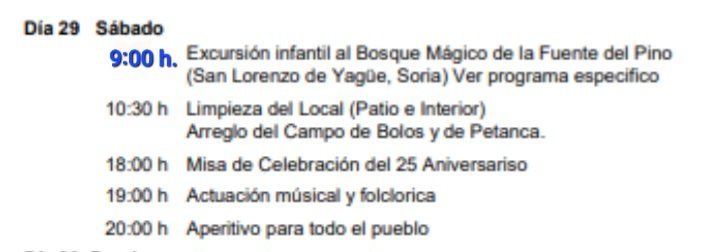 WebGajanejos's tweet photo. Mañana sábado comienzan los actos de la Semana Cultural 🌳, arrancando con la excursión al Bosque Mágico Fuente del Pino🧝‍♂️🧚‍♀️🍄  (atención: la hora de salida se ha adelantado a las 9).
Por la tarde a las 18h. Misa ⛪️, Actuación Musical 🎶 y Merienda 🥙 https://t.co/0EOEy6b6Zl