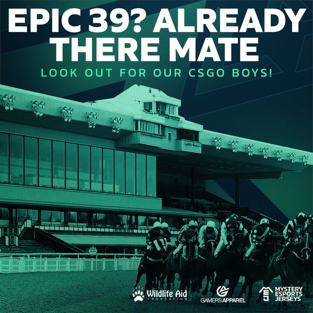 🚨What's this now?! 🚨

Our CS:GO team is attending the <a href="/EPICLAN/">EPIC.LAN UK Gaming & Esports Events</a> 's Epic39 tournament at Wolverhampton Race Course and we're already here! 💪🏻

Today's first match starts at 11am and the last match starts at 4pm so you have plenty of time to go check it out! 🔥

#ThriveByNature 🌿
