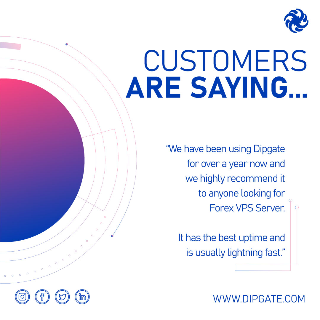 dipgate's tweet photo. See what our customers are saying!
For more information about our services, visit our website 🔗https://t.co/S1fGMExNA3
#dipgate #dipgatevps #forexvps #tradingvps #vpsservice #vps #trading #forex #webvps #profesionalvps #tradingservice #forextrading #softwaredeveloper https://t.co/AO2WLiKWvP
