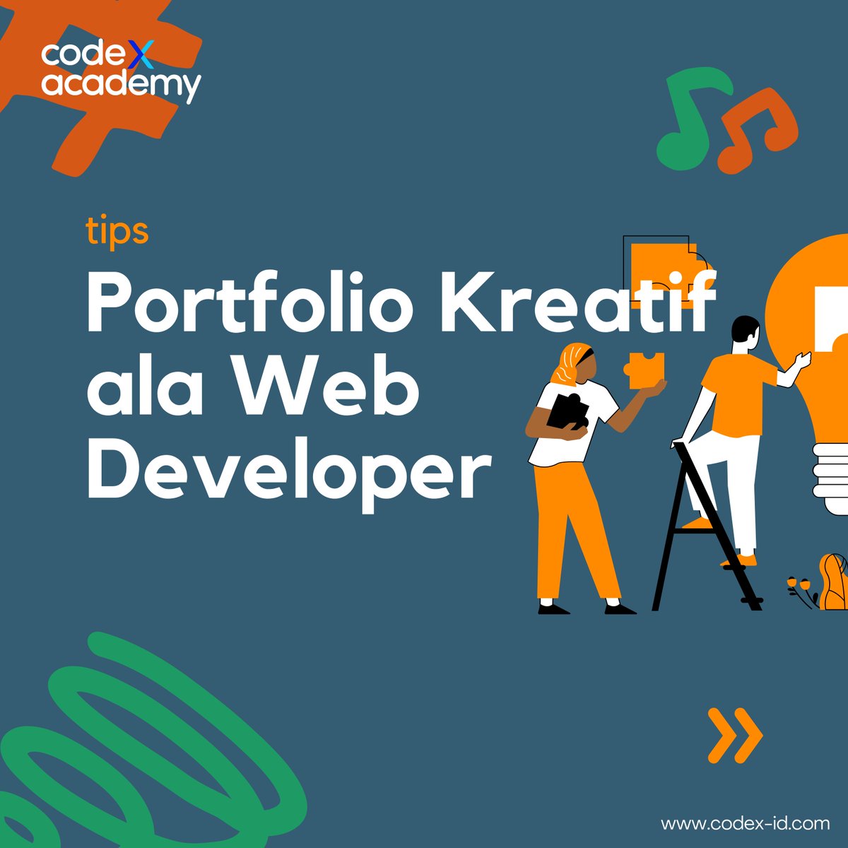 codexacademyid's tweet image. Buat kalian yang CV dan portonya masih gitu-gitu aja apalagi lulusan IT Developer, GASS update CV sekaligus portfolio kalian jadi sekreatif iniii..

#cv #programmer #codexacademy #bootcamp