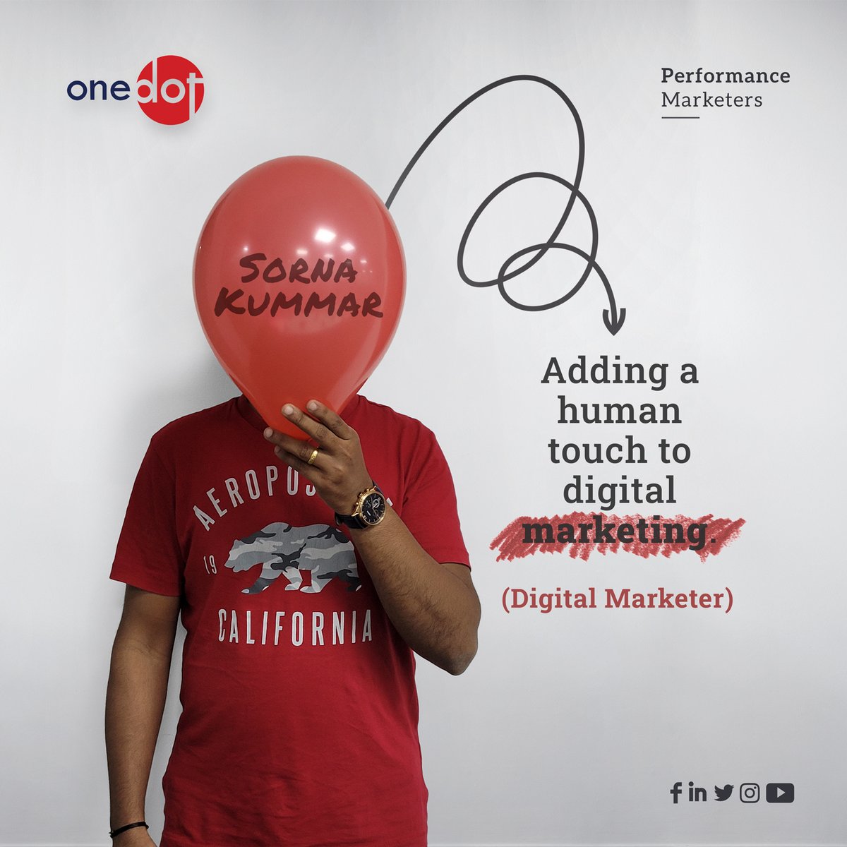 OneDotMedia's tweet photo. ADs a spark wherever he goes. ADs and Leads is all he knows.
Grateful for your tireless efforts and unwavering dedication Sornakummar.
#onedotmedia #performancemarketers #digitalmarketing #advertising #marketingtrends