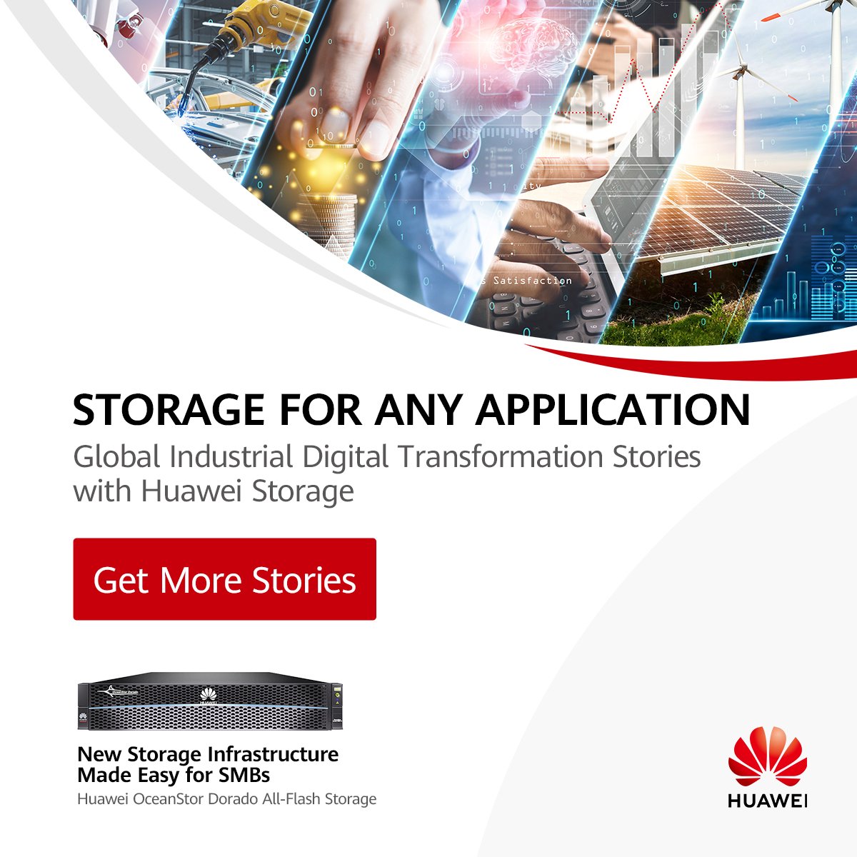 HuaweiEntEurope's tweet photo. Explore the power of digital transformation in diverse applications across industries, with Huawei #OceanStorDorado all-flash storage. Download global stories of success. https://t.co/CQNKdnKLBm #FastTrackStorage https://t.co/0MSRtJOgx5