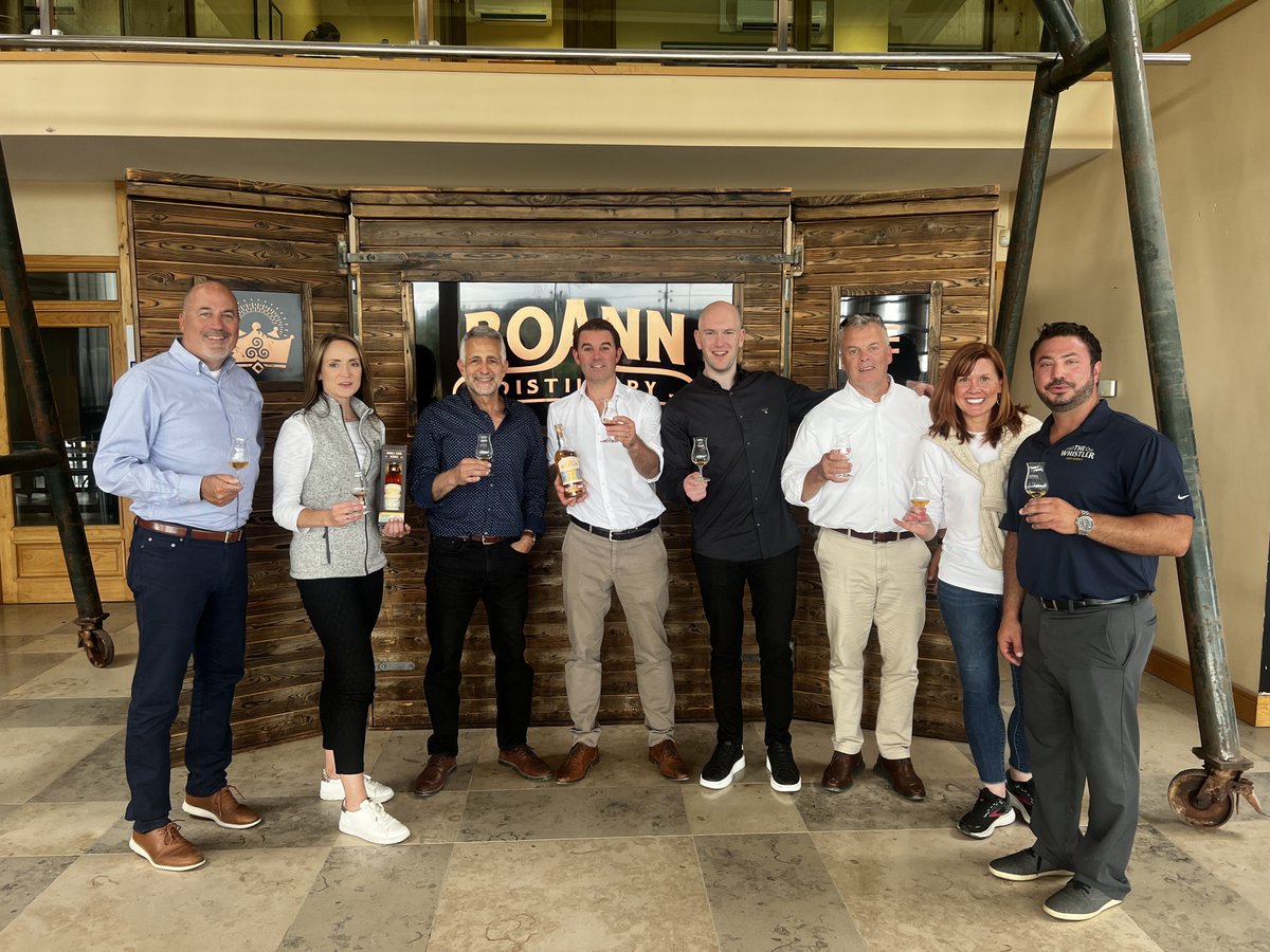 Bordbia's tweet photo. The OHLQ visited Ireland this week on a buying visit, where they visited distilleries across the country and met with over 27 Irish spirits suppliers 🥃.
On their widely-travelled trip, very distillery showed the commission the best Ireland has to offer 🍀.
#BordBia #OHLQ https://t.co/k3ZjmzDZWK