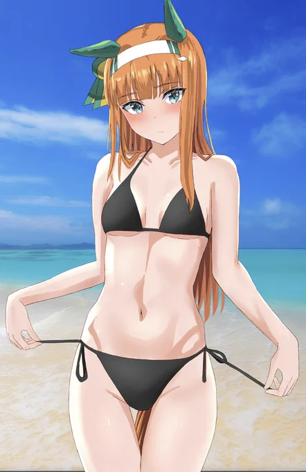 水着サイレンススズカ④#ウマ娘 