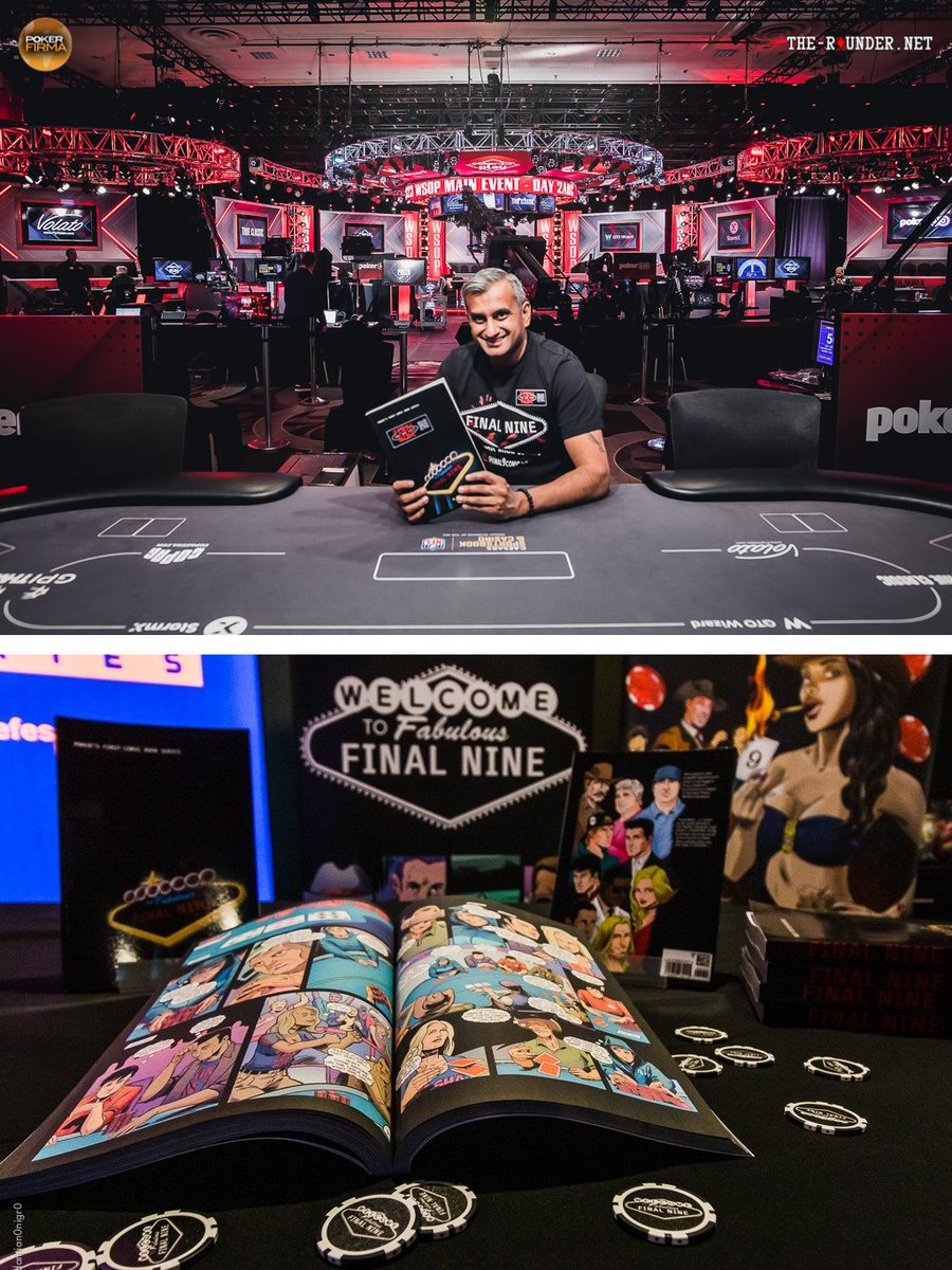 TheHendonMob's tweet image. 📖✍️ Meet Anish @final9comic Patel, who worked over eight years to complete The Final Nine - Poker Comic Book.
🔗 thehendonmob.com/final-nine-by-…