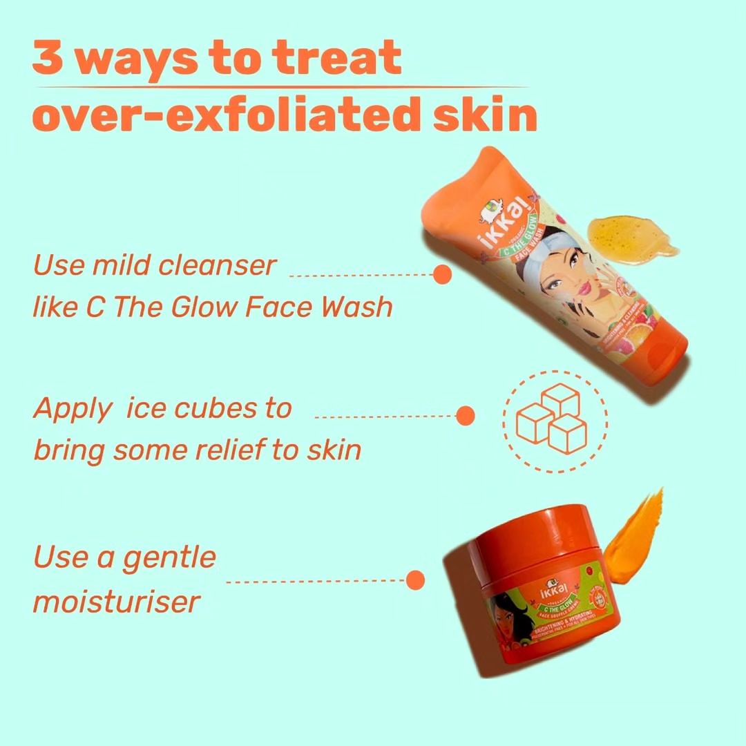 Over-exfoliation is the biggest mistake people make in their skincare regimen. It damages the new cells at the skin surface even before they have settled in. Take a break and listen to your skin!💜
.
.
.
#ikkai #ikkaibeauty #organicskincare #VitaminC #ctheglow #facescrub