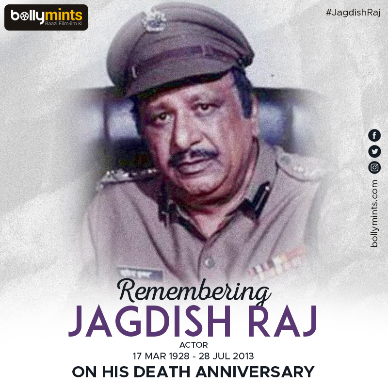 Remembering Actor #JagdishRaj Ji On His #DeathAnniversary !
#JagdishRajKhurana #AnitaRaj #BobbyRaaj #MalvikaRaaj