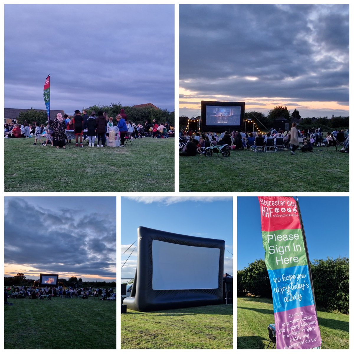 Yesterday we held a Community Play Day in Meadowleaze and an Open Air Cinema in White City - over 450 joined us for a few hours of free fun and food. #HAF2023 <a href="/GlosCC/">Gloucestershire CC</a> <a href="/GlosCityHomes/">@gloscityhomes</a> <a href="/GloucesterCity/">Gloucester City Council</a>