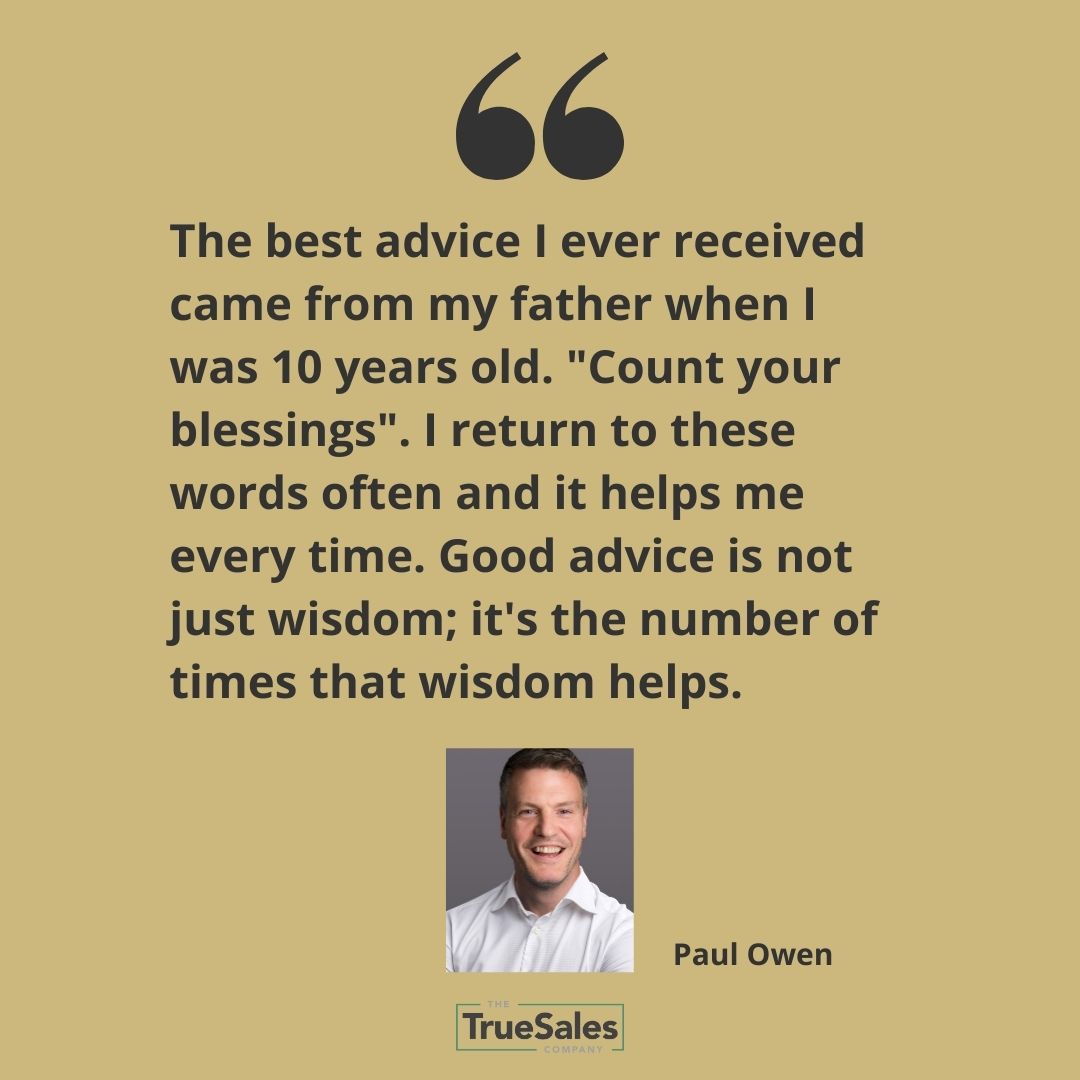 To what advice do you turn most often?