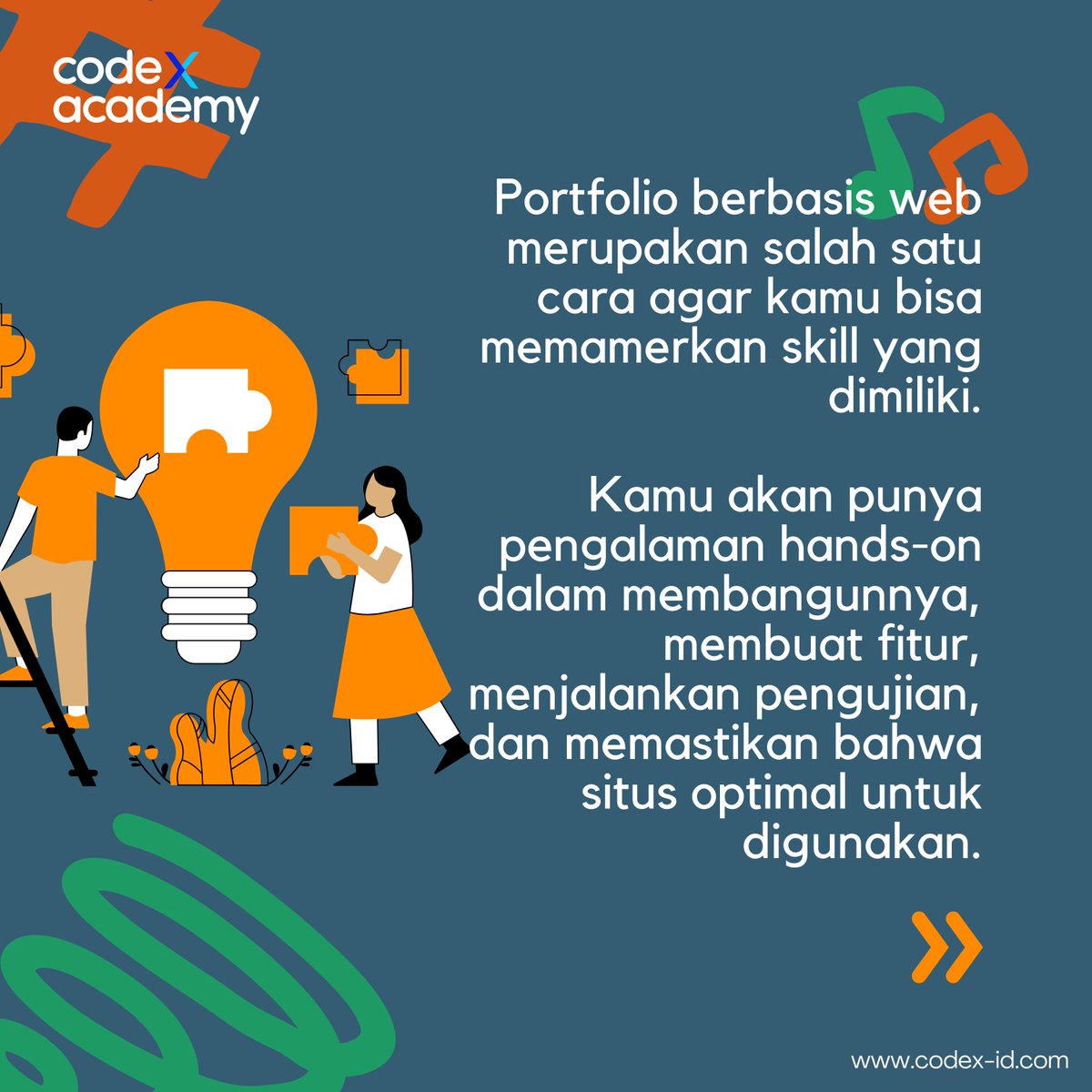codexacademyid's tweet image. Buat kalian yang CV dan portonya masih gitu-gitu aja apalagi lulusan IT Developer, GASS update CV sekaligus portfolio kalian jadi sekreatif iniii..

#cv #programmer #codexacademy #bootcamp