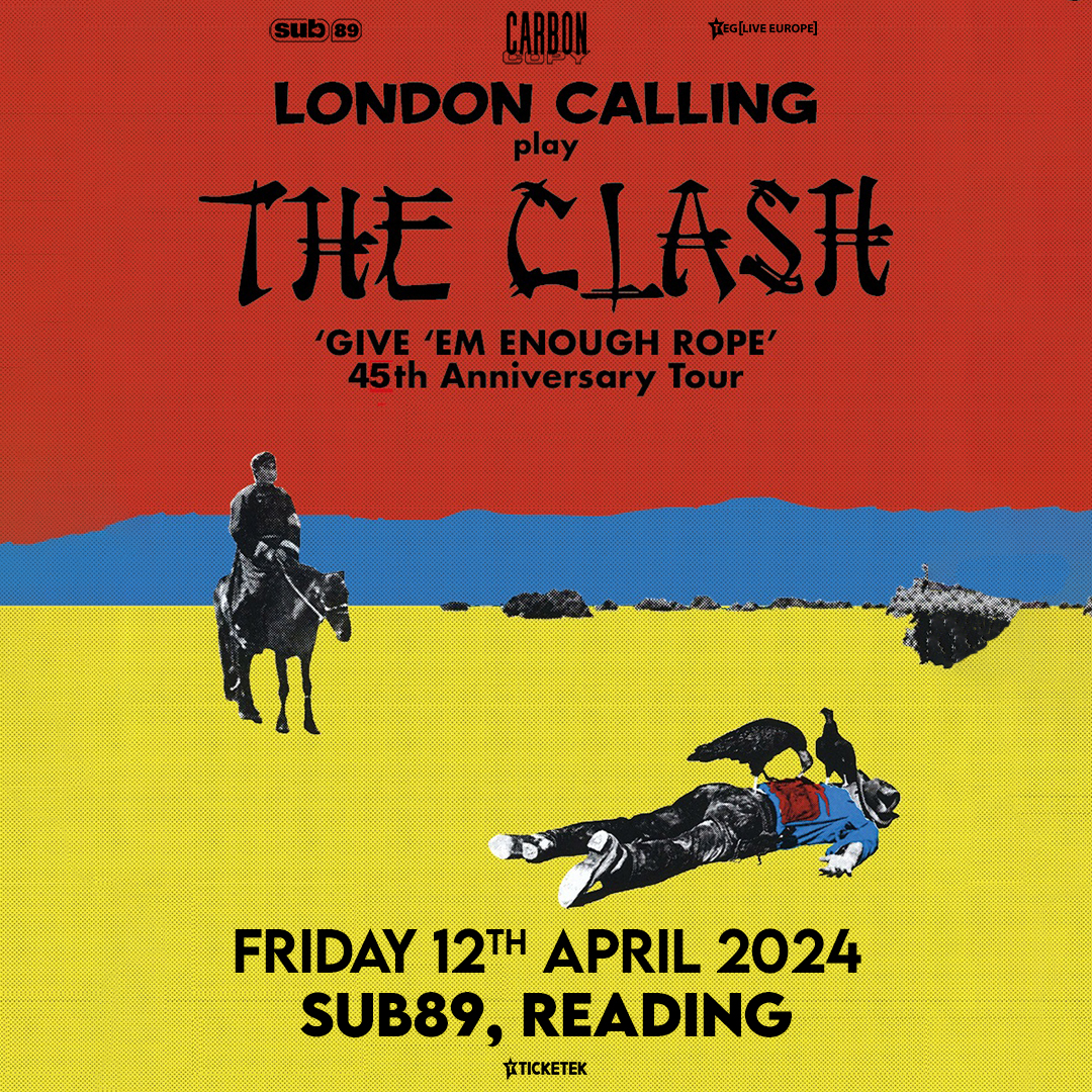 Tickets for the UK's premier tribute to The Clash are now on sale! 🎟️

London Calling are celebrating the 45th anniversary of The Clash's acclaimed album, "Give 'Em Enough Rope". Hear it in full plus all the hit singles &amp; fan favourites 🎶

Tickets: bit.ly/45nnTXB