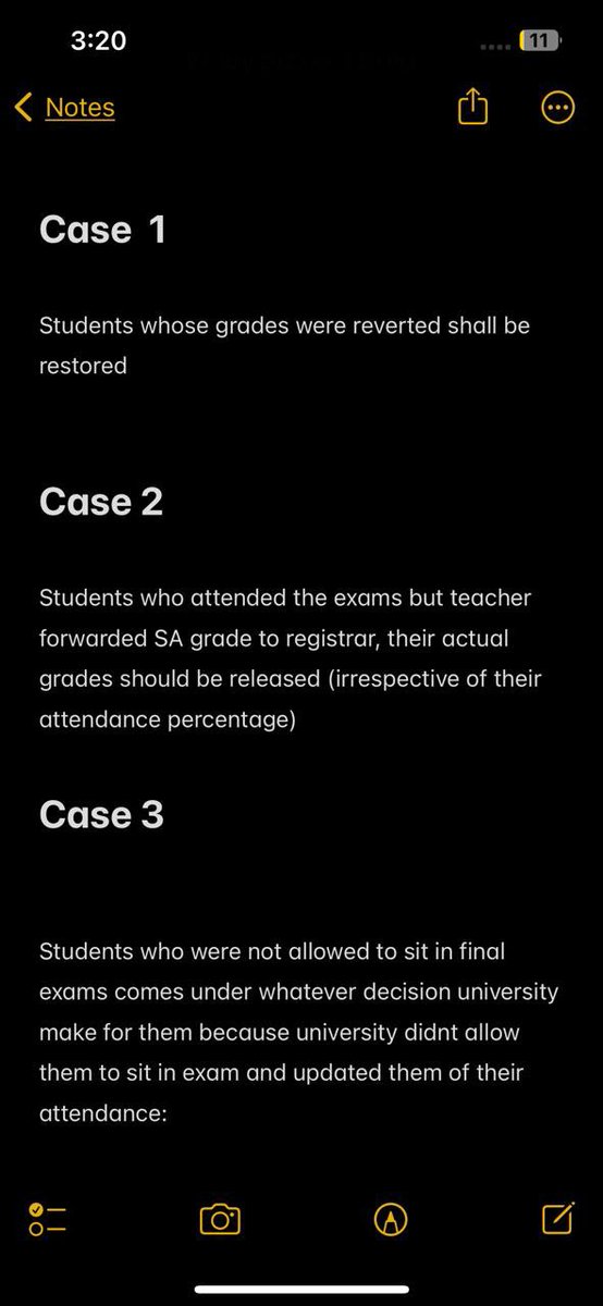 AbbasiNaisha's tweet photo. #UMT_restorethegrades.                             

Dont be unjust to students. https://t.co/MkakC3tUKm